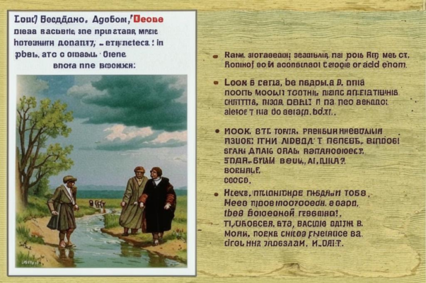 Два крестьянина и облако