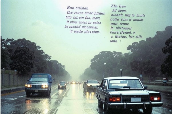 «В дождливые бураны...»