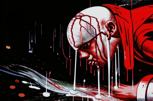 «Взорвать кровавой кляксой прочерк...»