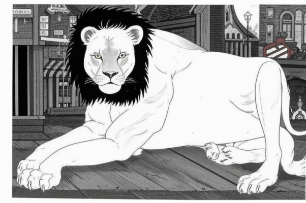 «Её лицо бело, как пантомима...»