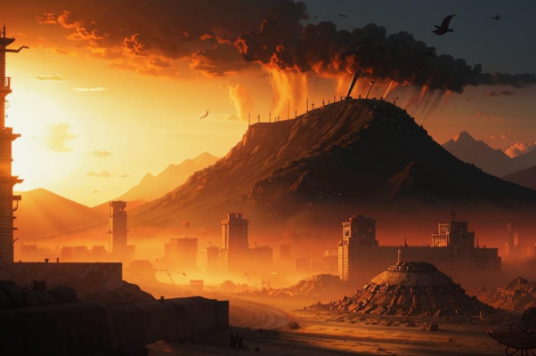 «Мой город плугом перепахан...»