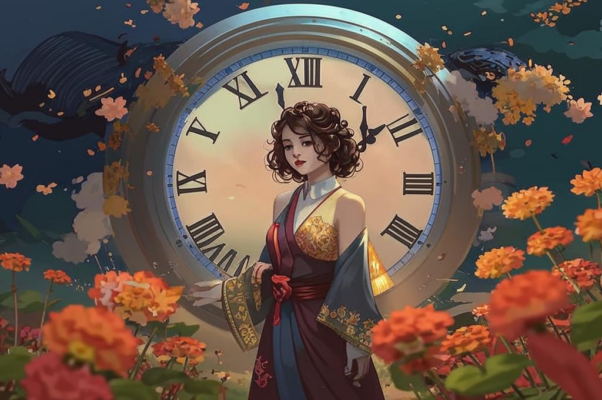 «ее коснулся свет полночный, был край...»