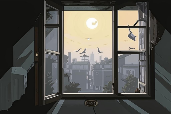 «ждет утро, серея над кровлей...»