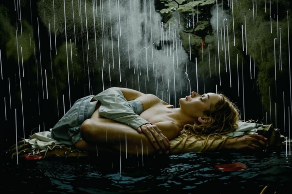 «ни голому дождю с его наклонным ростом...»