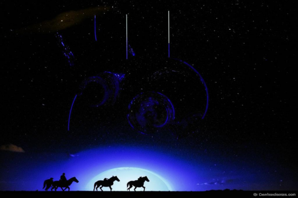 «стояли всадники на воздухе вечернем...»