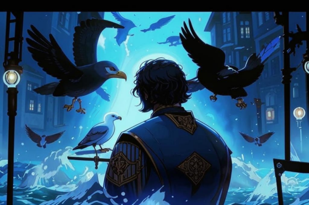 Птица («в толпе протиснулась отваг…»)