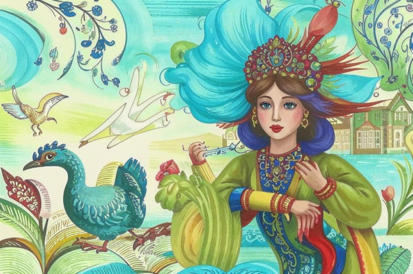 «А Степан — будто птица —...»