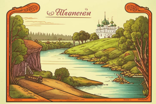 «А и славен русский край речной...»