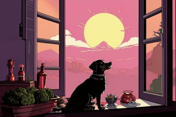 Вечером на даче