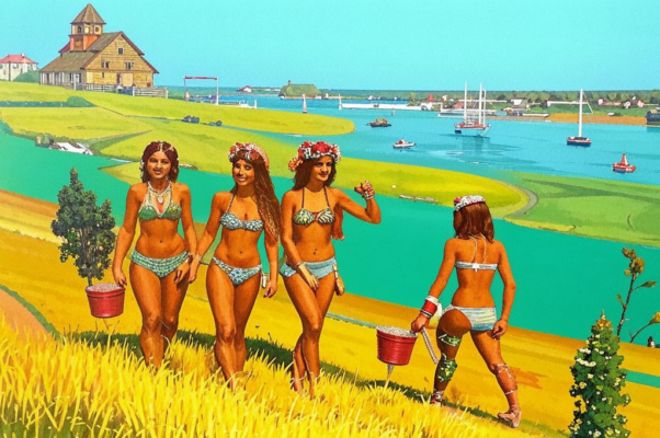 Девушки босиком