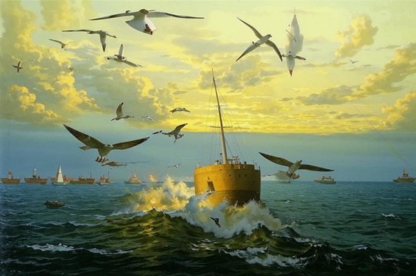 На камском пароходе