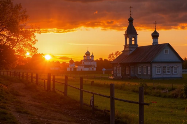 Овечка у домика