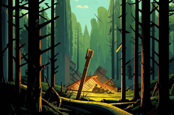 Топор («В глухом лесу стучит топор…»)