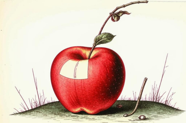 «Алеет яблоко, бессменная змея...»