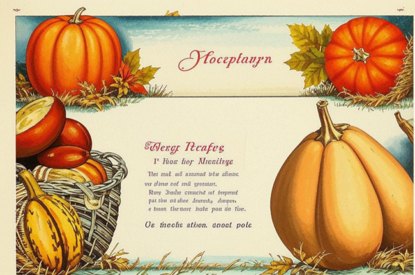 «Вещи осени: тыква и брюква...»