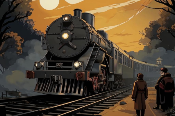 «Поезда разминутся ночные...»