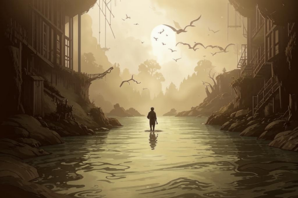 «Среди длинных рек, среди пыльных книг человек-песок...»