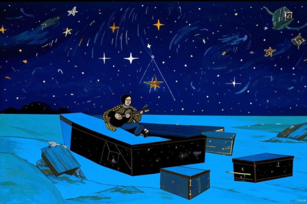 «Спят мои друзья в голубых гробах. И не видят созвездий, где...»