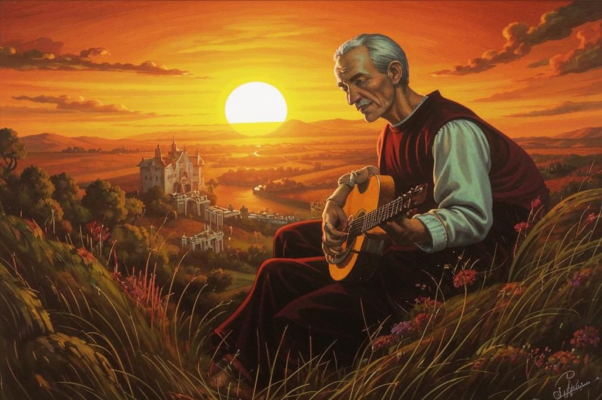 «То эмигрантская гитара...»