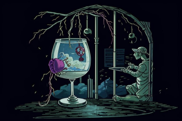 «под ветром сквозь ночные стекла...»