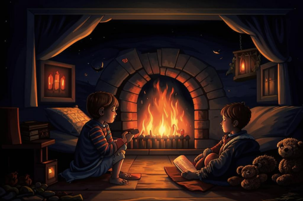 Охотники на снегу