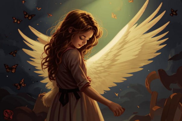 «Вспорхнув, крылом меня задела...»