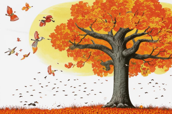 «Вот уж осень ставит свой росчерк...»