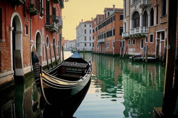 «Душа моя — вечерняя гондола...»