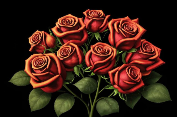 «Из двенадцати роз букета...»