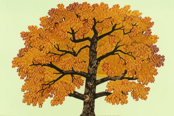 «Как от листвы освобожденный дуб...»