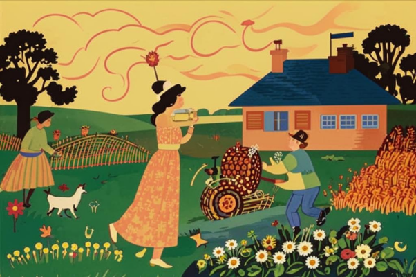 «Мы жизнь прошли, как поле, рядом...»