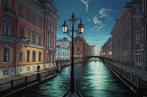 «Не петербургским сизокрылым днем...»