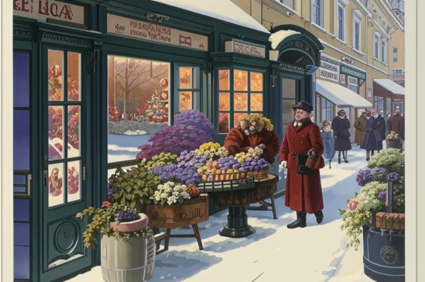 «Ну что же, вспомним зимний полдень, дом...»