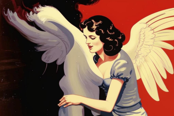 «Пока мой ангел на плечо...»