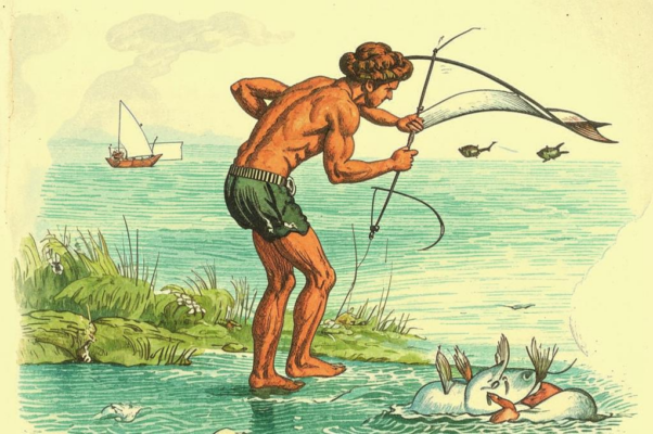 «Рыбак привык щадить природу...»