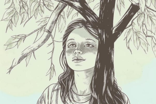 «Сквозь путаницу веток, сквозь...»