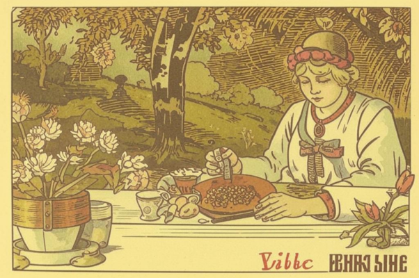 «Сквозь яблони в цвету и колокольный звон...»