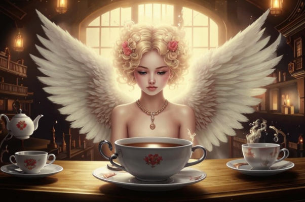 «Сижу в кафе весною...»