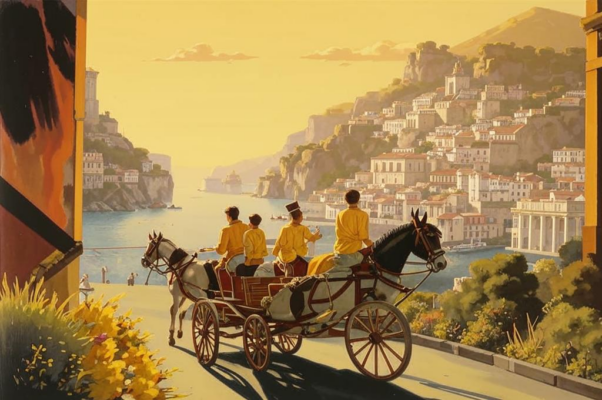 «Юношей в Амальфи из Соренто...»