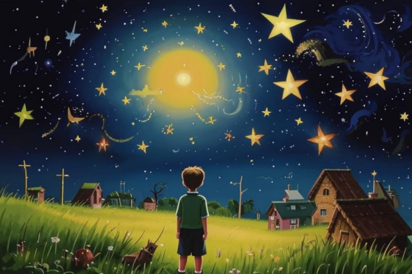 Звезды («В учебнике учат дети…»)