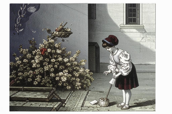 Маленькую маркизу отвозят в монастырь