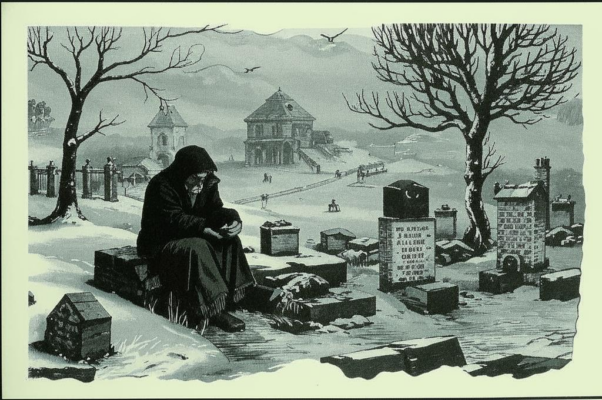 На воротах для нищих