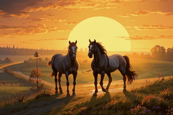 Отъезд («И мы отправимся!  Рассвет уже горит…»)