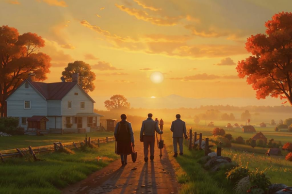 На воротах для пастухов