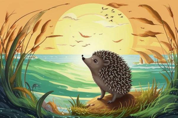 Остров («На мягком берегу все тихо утром рано…»)