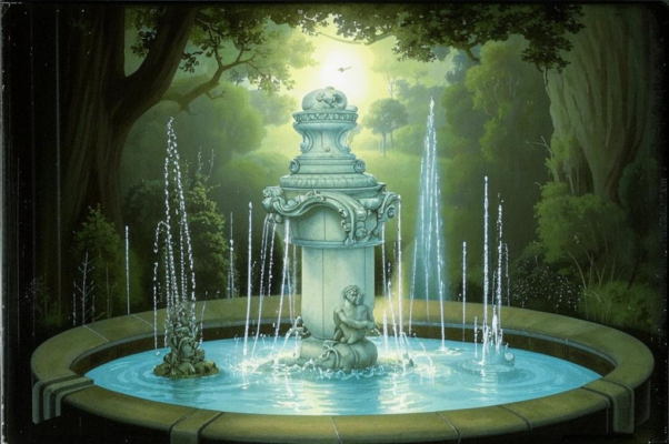 Священные фонтаны