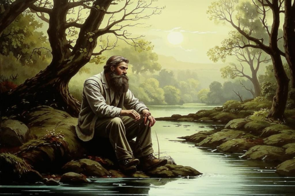 Человек («Раз в бороде моей уж серебрится нить…»)