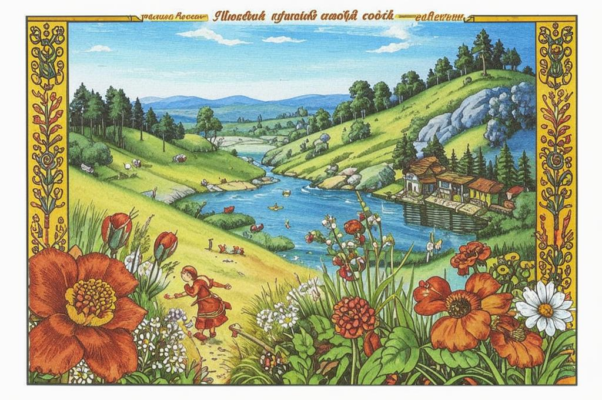 «В алых бусах из вишен...»