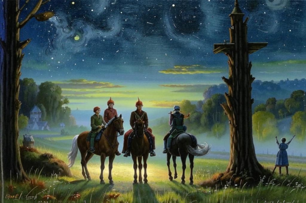 «В этот год за святыми обеднями...»