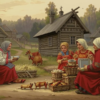 «Где пахнет кумачом — там бабьи посиделки...»